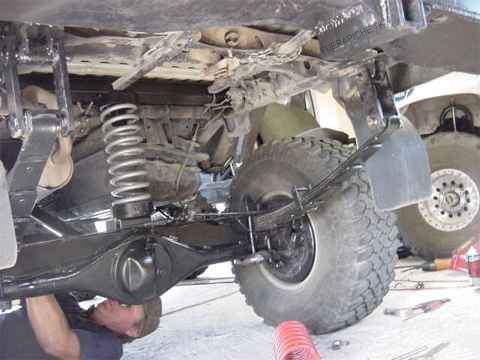 extraa suspension centralizada 4x4